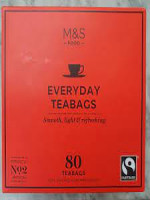 M&S Fairtrade Everyday Tea Bags 160ps
