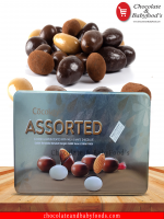 Cocolaty Assorted Almond & Raisin: Milk & White Chocolate Coated - 160G