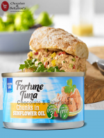 Fortuna Tuna Chunks in Sunflower Oil 185G