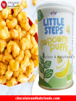 SMA Little Steps Popcorn Banana Puffs 35G