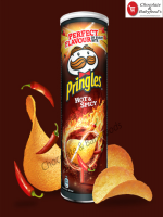 Pringles Perfect Flavor Hot & Spicy 165G - Irresistible Heat and Exciting Zest!