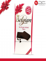 Belgian No Sugar Added Dark Chocolate Bar 100g