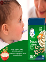 Gerber Organic Oatmeal Millet Quinoa Cereal 227g