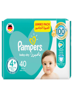 Pampers Baby Dry Size 4+ Saudi