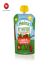 Heinz apple strawberry puree 4-36 mnth