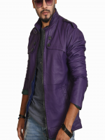 Artificial Leather Jacket For Men