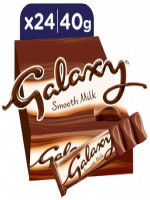 Galaxy Smooth Milk Chocolate 24 Pcs Box,40gm