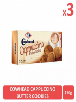 Cowhead Cappuccino Butter Cookies 150gm