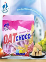 TwinFish Oat Choco Strawberry Flavor