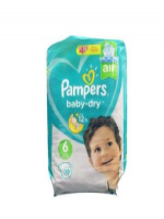 Pampers – Baby Dry Belt Up To 12h 6 (13-18 Kg) -UK- (19 Nappies)