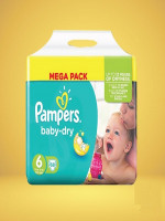 Pampers Jumbo Pack Size- 6