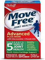 Move Free Advanced Plus Msm with glucosamine+Chondroitin 120Tablets