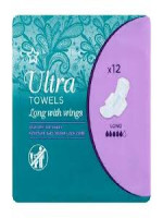 Superdrug Normal Ultra Sanitary Towels x12