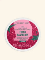 The Body Shop Fresh Raspberry Gel Body Scrub Vegan 250ml