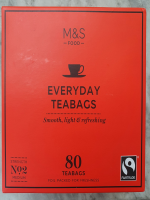 M&S Everyday Tea Bags 250G 80 Tea Bags
