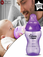 Tommee Tippee Purple Color Closer to Nature Bottles.0m+