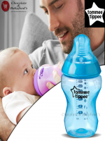 Tommee Tippee Blue Color Closer to Nature Bottles.0m+