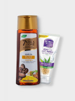 Emami 7 Oils in One Castor + Hair Oil - 300ml - Face Wash Free