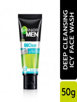 Garnier - Men Oil Clear Deep Cleansing Icy Face Wash - 50gm