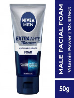 Nivea Men Extra White Anti-Dullness Face Wash - 50g