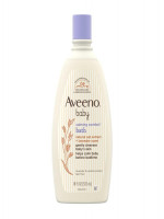 Aveeno Baby Calming Comfort Bath Natural Oat Extract Lavender Scents 532ml