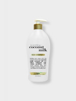 OGX Salon Size Nourishing Coconut Milk Shampoo With Pump, 25.4 Ounce