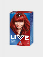 Schwarzkopf Live Intense Colour Permanent Hair Dye Real Red 035