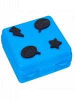 Smiggle Super Sandwich Container Mid Blue