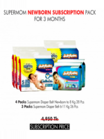 Supermom Newborn Subscription Pack for 3 Months