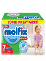 Molfix 7 Baby Diaper Pant 19+ kg 36 Pcs (Made in Turkey)