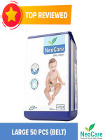 Neocare Belt System Baby Diaper L (7-18 kg) - 50pcs