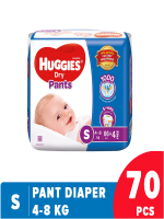 Huggies Dry Pant Diaper (S) Small-70 Pcs (4-8 KG)