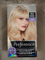 L'Oreal Paris L'Oreal Preference Permanent Hair Dye, 10.1 Helsinki Very Light Ash Blonde