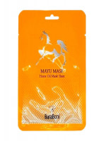 Baraboni Mayu Mask Horse Oil Sheet Mask Yellow