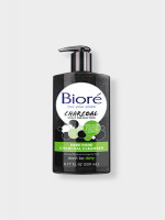 Biore Deep Pore Charcoal Cleanser 200ml: Detoxify and Refine Your Skin's Pores with this Purifying Cleanser