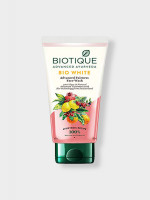 Biotique Bio White Advanced Fairness Face Wash - 150ml | Natural Skincare Solution for Radiant Skin
