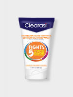 Clearasil Stubborn Acne Control 5in1 Exfoliating Wash - Effective Solution for Clear Skin | 200ml
