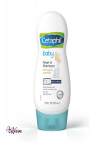 Cetaphil Baby Wash & Shampoo: Organic Calendula for Gentle Cleansing | 230ml