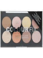 Technic Colour Fix Face and Body Highlighter Palette - Baked & Pressed Powder for a Radiant Glow