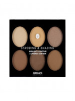 Absolute New York Highlight & Contour Palette for Tan to Deep Skin Tones – AHC02 – 20gm