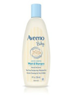 Aveeno Baby Lightly Scented Wash & Shampoo 236ml | Gentle Cleansing for Fragrance-Sensitive Skin