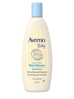 Aveeno Baby Lightly Scented Wash & Shampoo 236ml: Gentle Cleansing and Soothing Formula for Baby's Delicate Skin