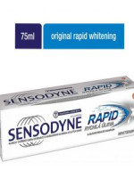 Sensodyne Rapid Whitening Toothpaste - 75ml: Get Fast Relief for Sensitive Teeth!