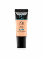 Maybelline New York Fit Me Matte+Poreless Liquid Foundation Tube 220 Natural Beige - 30 ml: The Perfect Match for Your Skin