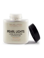 Makeup Revolution Pearl Lights Loose Highlighter 35g in True Gold: Illuminate Your Look with a Radiant Glow