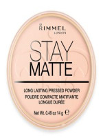 Rimmel Stay Matte Pressed Powder 002 Pink Blossom (14g) - Long-lasting, Shine-free Finish