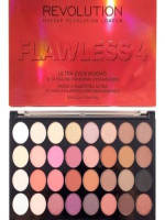 Makeup Revolution Flawless 4 Palette - 32 Color Eyeshadow Palette for Perfect Makeup Looks