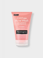 Neutrogena Oil-Free Acne Wash Pink Grapefruit Foaming Scrub - Gentle Cleansing and Exfoliation for Clear, Healthy Skin