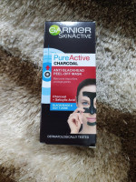 Garnier Pure Active Charcoal Anti Blackhead Peel Off Mask 50ml