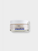 L’Oreal Paris Triple Active Night Moisturiser - 24h Hydration for Comforting Skin (50ml)